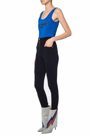 Bodysuit with an embroidered logo, zdjęcie 2 Bodysuit with an embroidered logo od Balmain